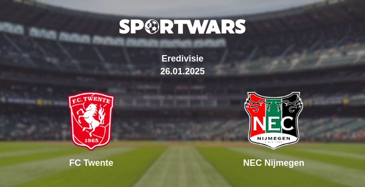 Where to watch the match FC Twente - NEC Nijmegen