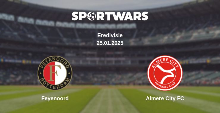 Where to watch the match Feyenoord - Almere City FC