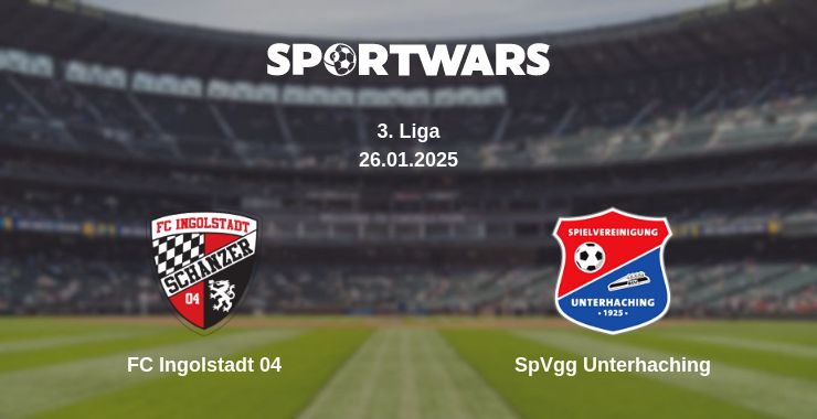 Where to watch the match FC Ingolstadt 04 - SpVgg Unterhaching