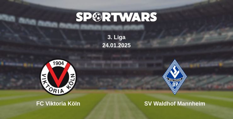 Where to watch the match FC Viktoria Köln - SV Waldhof Mannheim