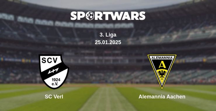 Where to watch the match SC Verl - Alemannia Aachen