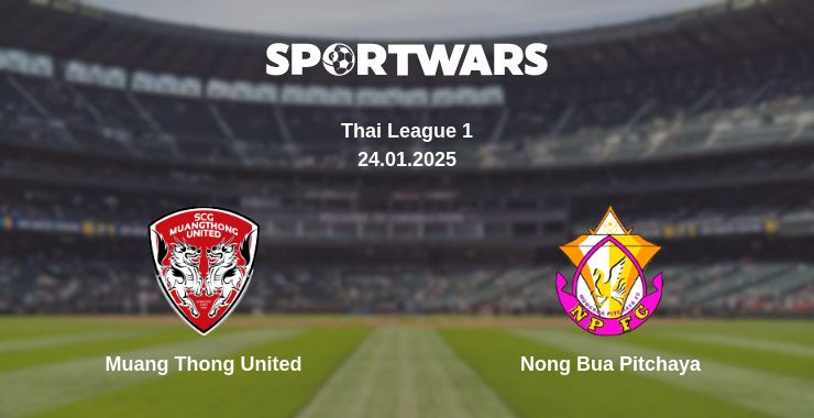 Where to watch the match Muang Thong United - Nong Bua Pitchaya