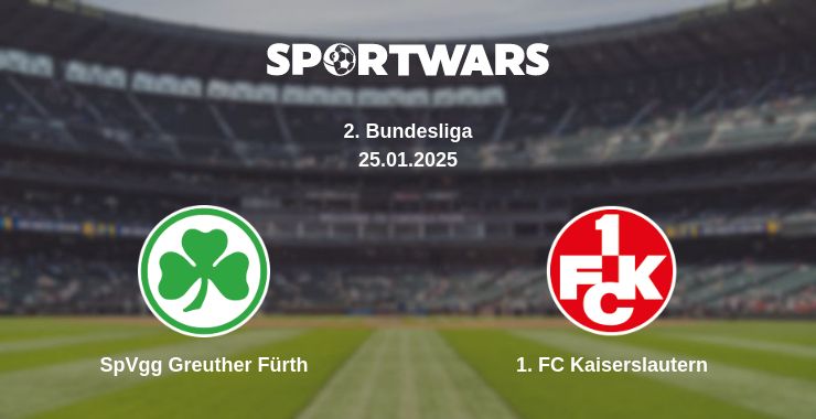 Where to watch the match SpVgg Greuther Fürth - 1. FC Kaiserslautern