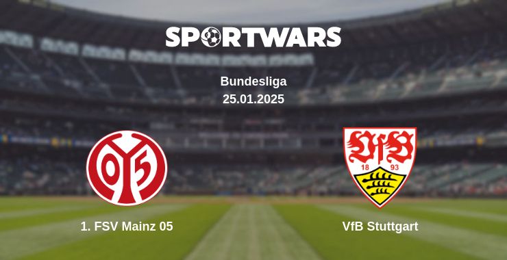 Where to watch the match 1. FSV Mainz 05 - VfB Stuttgart