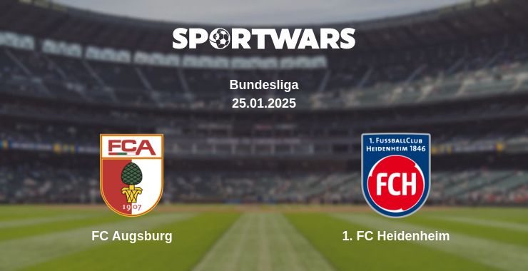 Where to watch the match FC Augsburg - 1. FC Heidenheim