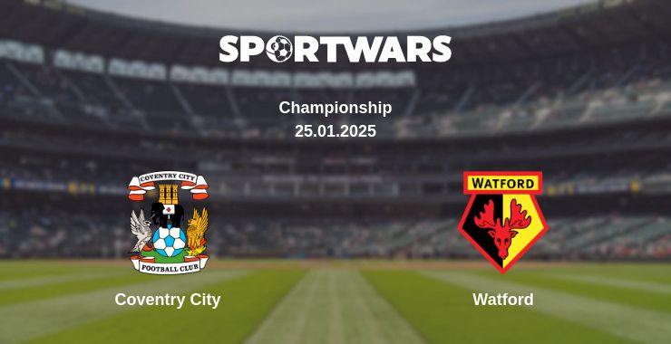 Where to watch the match Coventry City - Watford