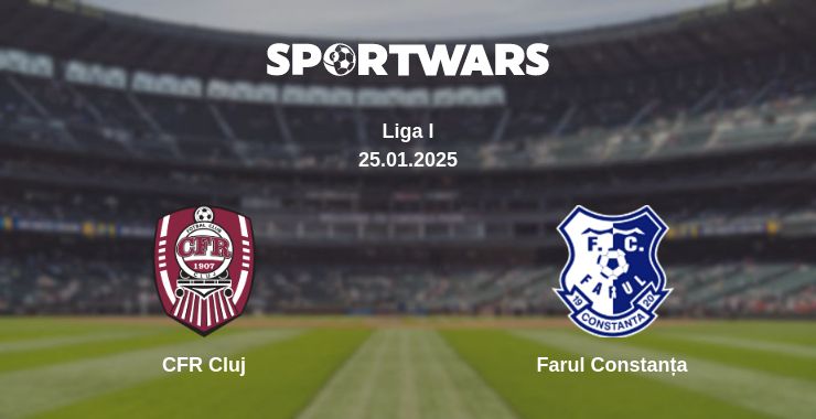 Where to watch the match CFR Cluj - Farul Constanța