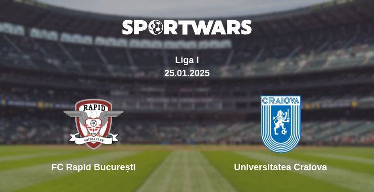 Where to watch the match FC Rapid București - Universitatea Craiova