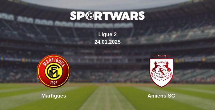 Where to watch the match Martigues - Amiens SC