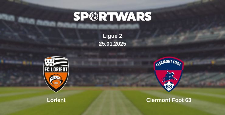 Where to watch the match Lorient - Clermont Foot 63