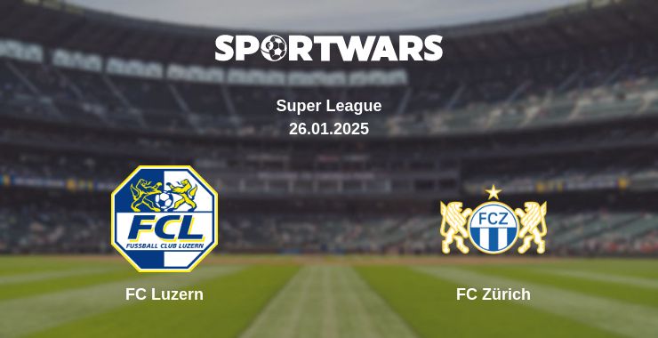 Where to watch the match FC Luzern - FC Zürich