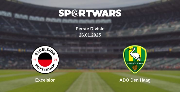 Where to watch the match Excelsior - ADO Den Haag