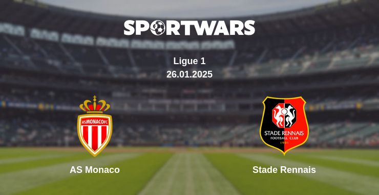 Where to watch the match AS Monaco - Stade Rennais