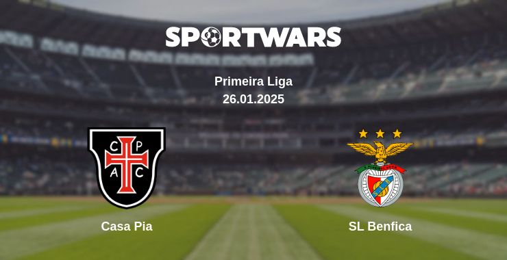 Where to watch the match Casa Pia - SL Benfica