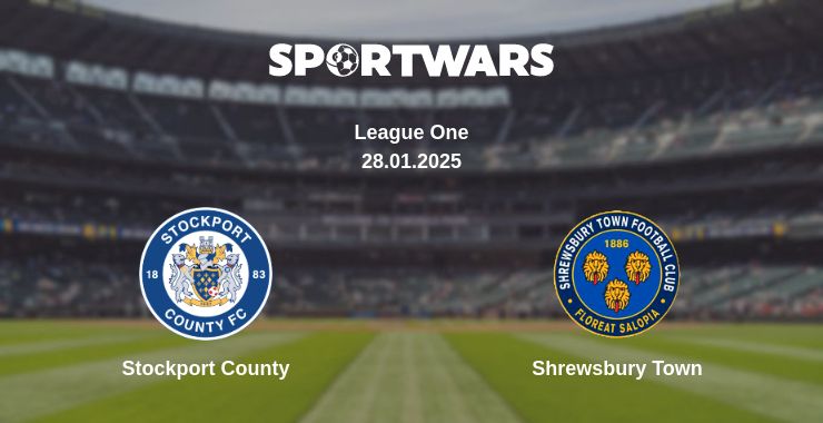 Where to watch the match Stockport County - Shrewsbury Town