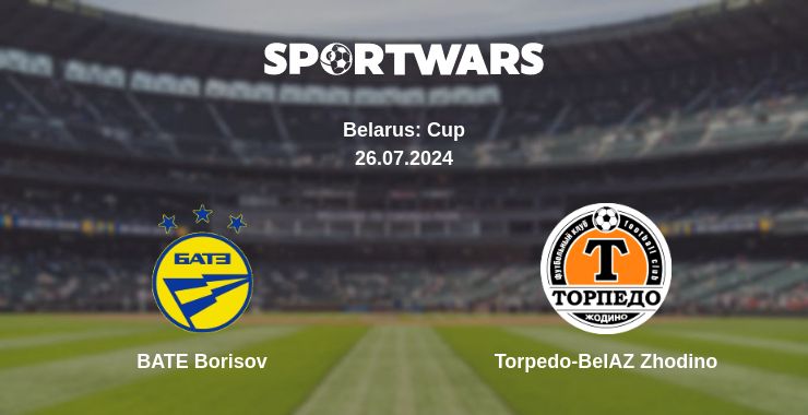 Where to watch the match BATE Borisov - Torpedo-BelAZ Zhodino