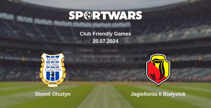 Where to watch the match Stomil Olsztyn - Jagiellonia II Białystok