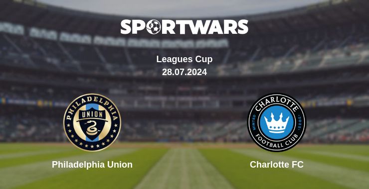 Where to watch the match Philadelphia Union - Charlotte FC