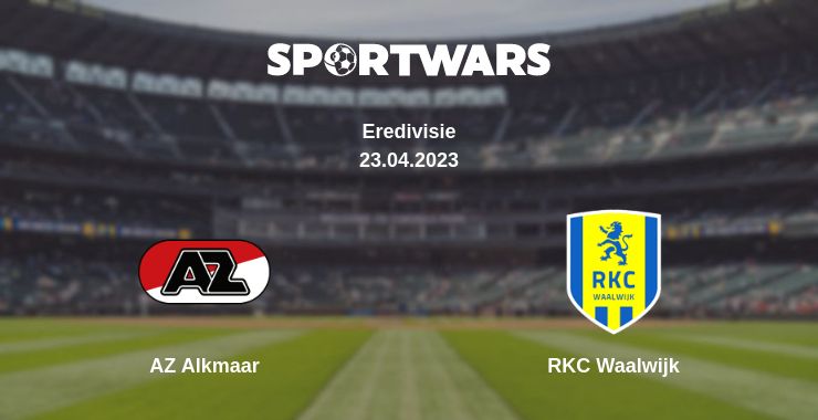 Where to watch the match AZ Alkmaar - RKC Waalwijk