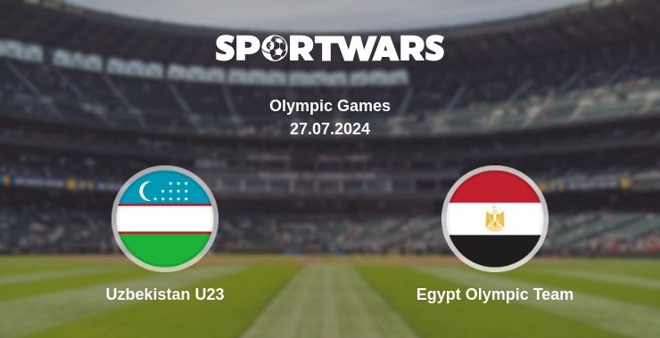 Where to watch the match Uzbekistan U23 - Egypt Olympic Team