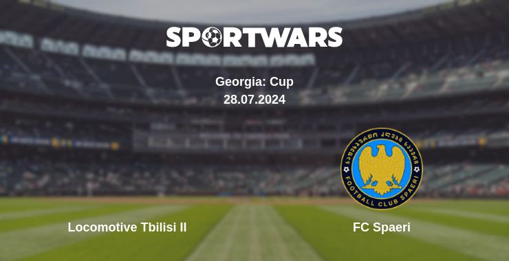 Where to watch the match Locomotive Tbilisi II - FC Spaeri