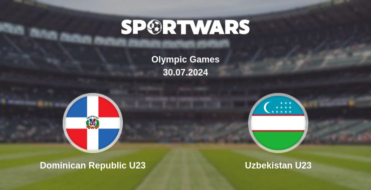 Where to watch the match Dominican Republic U23 - Uzbekistan U23