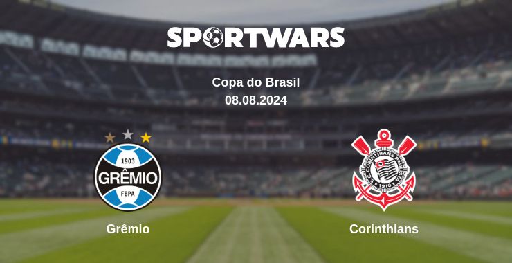 Where to watch the match Grêmio - Corinthians