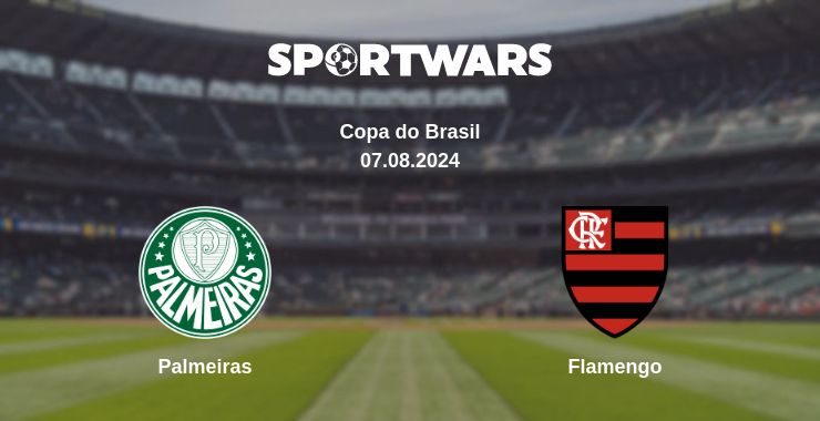 Where to watch the match Palmeiras - Flamengo