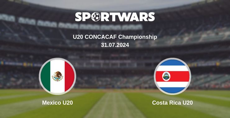 Where to watch the match Mexico U20 - Costa Rica U20