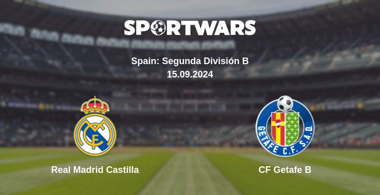 Where to watch the match Real Madrid Castilla - CF Getafe B