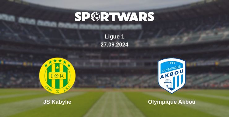 Where to watch the match JS Kabylie - Olympique Akbou