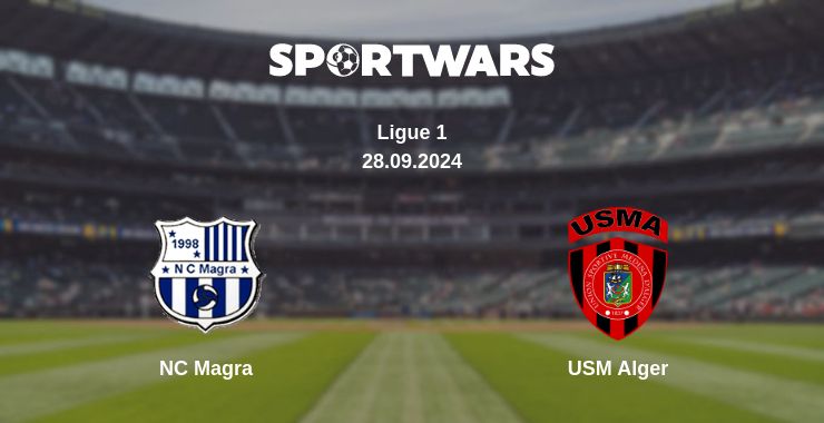 Where to watch the match NC Magra - USM Alger