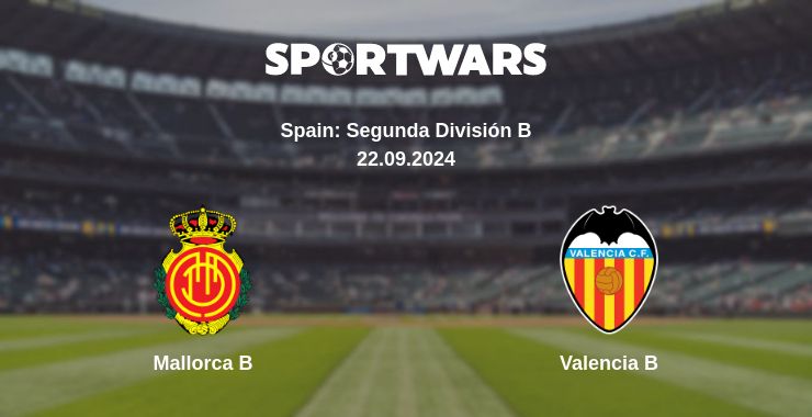 Where to watch the match Mallorca B - Valencia B