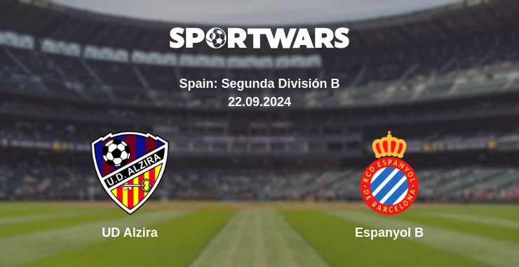 Where to watch the match UD Alzira - Espanyol B