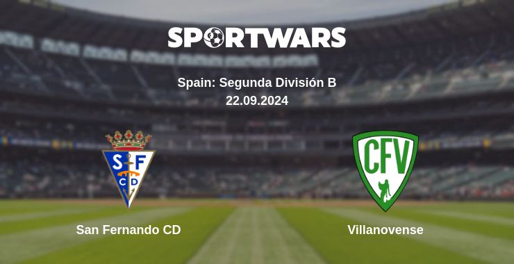 Where to watch the match San Fernando CD - Villanovense