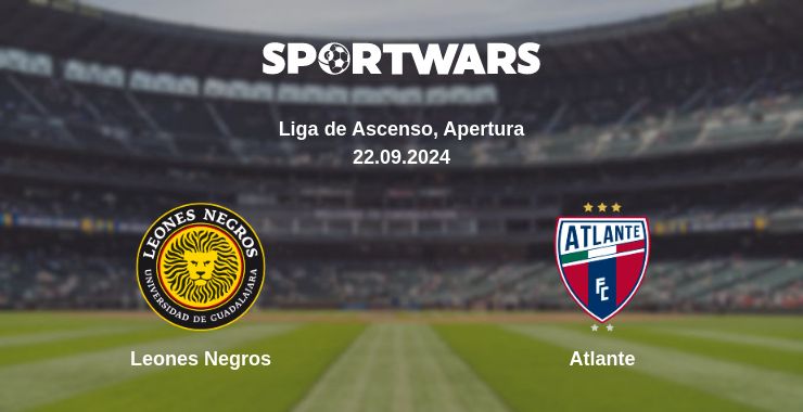 Where to watch the match Leones Negros - Atlante