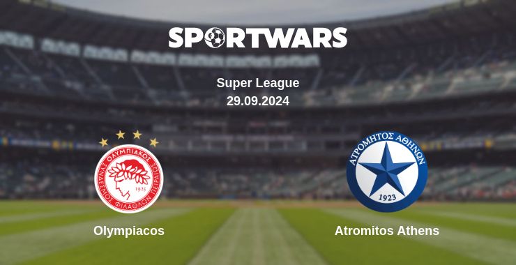 Where to watch the match Olympiacos - Atromitos Athens