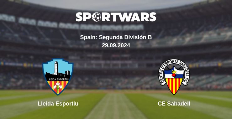 Where to watch the match Lleida Esportiu - CE Sabadell