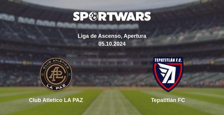 Where to watch the match Club Atletico LA PAZ - Tepatitlán FC