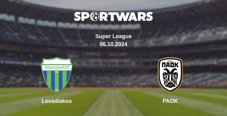 Where to watch the match Levadiakos - PAOK