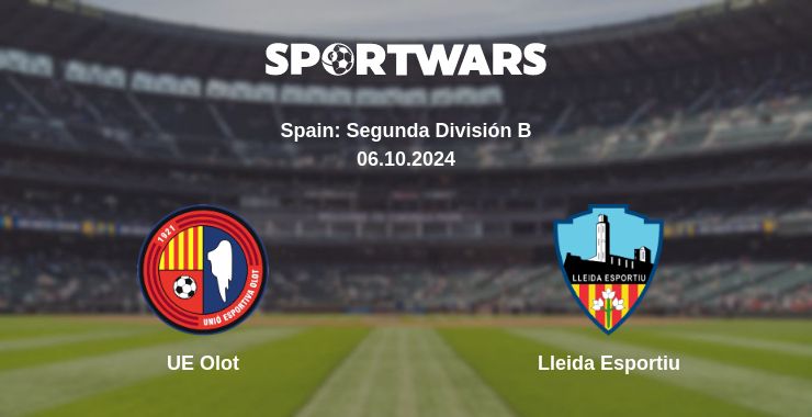 Where to watch the match UE Olot - Lleida Esportiu