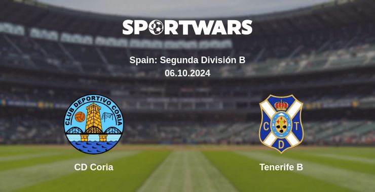 Where to watch the match CD Coria - Tenerife B