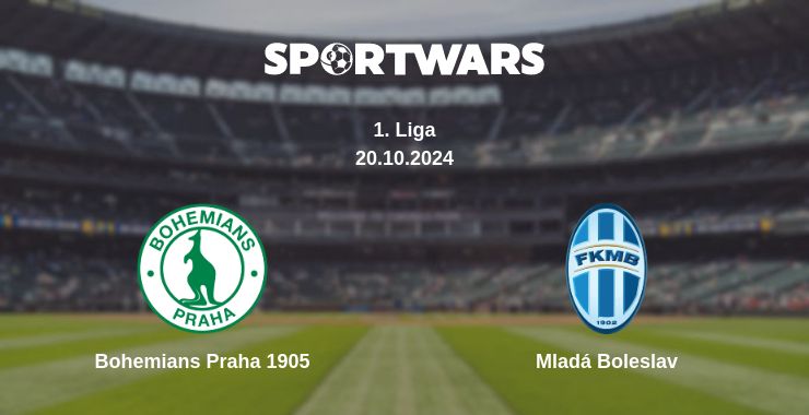 Where to watch the match Bohemians Praha 1905 - Mladá Boleslav