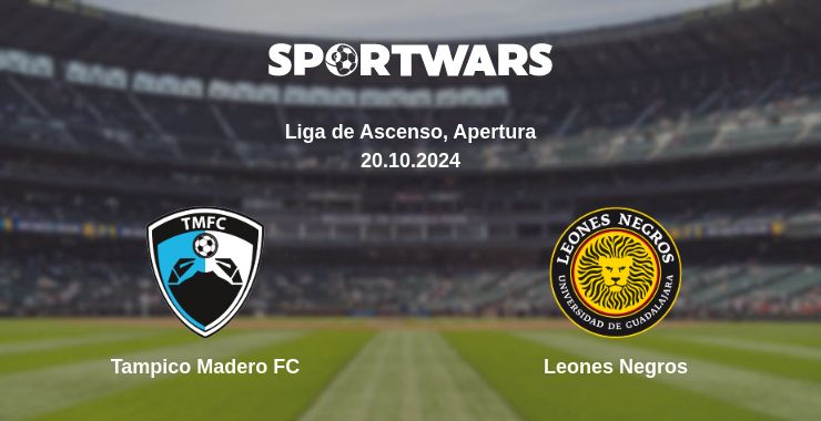 Where to watch the match Tampico Madero FC - Leones Negros