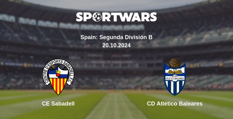 Where to watch the match CE Sabadell - CD Atlético Baleares