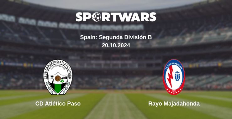 Where to watch the match CD Atlético Paso - Rayo Majadahonda