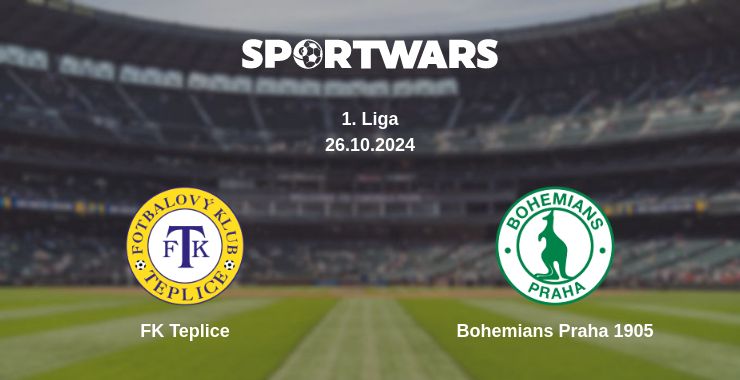 Where to watch the match FK Teplice - Bohemians Praha 1905