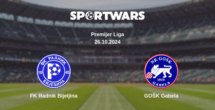 Where to watch the match FK Radnik Bijeljina - GOŠK Gabela