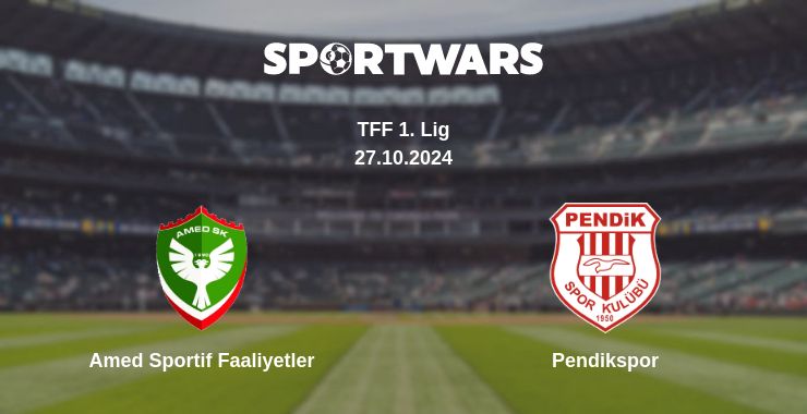 Where to watch the match Amed Sportif Faaliyetler - Pendikspor