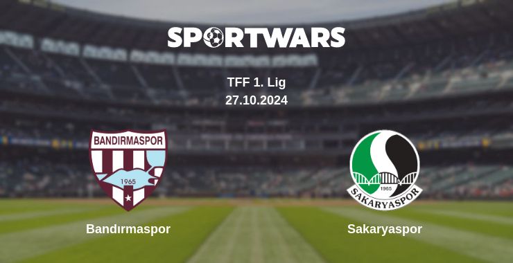 Where to watch the match Bandırmaspor - Sakaryaspor